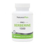 Natures Plus Berberine 1500mg Συμπλήρωμα Διατροφής για Υγιή Επίπεδα Σακχάρου στο Αίμα 60 caps