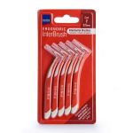 Intermed Ergonomic InterBrush Μεσοδόντια Βουρτσάκια 0.5 mm Κόκκινα 5 τμχ
