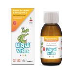 Liqui Vites Kids Σιρόπι Βοτάνων και Βιταμίνης C για την Ενίσχυση του Ανοσοποιητικού με Γεύση Κεράσι 4+ Ετών 24 Δόσεις 120 ml