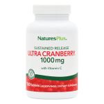 Natures Plus Ultra Cranberry 1000 mg με Βιταμίνη C 120 Ταμπλέτες