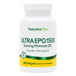 Natures Plus Ultra EPO 1500 Evening Primrose Oil 150 mg GLA 60 Μαλακές Κάψουλες