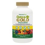 Natures Plus Source of Life Gold Multivitamin Γεύση Τροπικά Φρούτα 90 Μασώμενες Ταμπλέτες