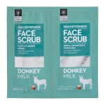 Bodyfarm Donkey Milk Face Scrub Κρέμα Απολέπισης Προσώπου 2x8 ml