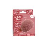 The Eco Gang Konjac Red Clay Σφουγγάρι Καθαρισμού Προσώπου για Ξηρό Δέρμα 1 τμχ