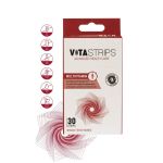 Vitastrips Multivitamin Συμπλήρωμα Διατροφής για την Καλή Λειτουργία του Οργανισμού με Βιταμίνες, Μέταλλα και Ιχνοστοιχεία με Γεύση Mango 30 Strips