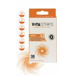 Vitastrips Immune Συμπλήρωμα Διατροφής για την Ενίσχυση του Ανοσοποιητικού με Βιταμίνη C, D3 και Ψευδάργυρο με Γεύση Πορτοκάλι 30 Strips