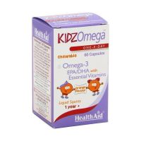 Health Aid KidzOmega 1+ χρονών 60 μασώμενες κάψουλες