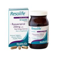 Health Aid Resolife Ρεσβερατρόλη 250mg 60 κάψουλες