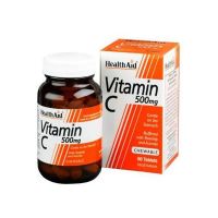 Health Aid Vitamin C 500mg 60 μασώμενες ταμπλέτες