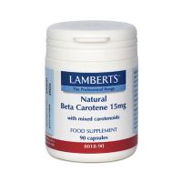 Lamberts Beta Carotene Natural 15mg 90 κάψουλες