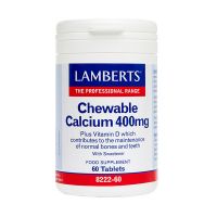 Lamberts Chewable Calcium 400mg 60 μασώμενες ταμπλέτες