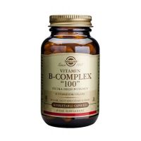 Solgar Vitamin B-Complex "100" Extra High Potency Βιταμίνες 50 Veg. Caps