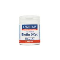 Lamberts Biotin 500mcg 90 κάψουλες