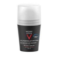 Vichy Homme Deodorant Roll-On For Sensitive Skin 48h 50ml