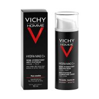 Vichy Homme Hydra Mag C+ Ενυδατική Κρέμα Προσώπου/Ματιών Κατά Της Κούρασης Για Ευαίσθητο Δέρμα 50ml