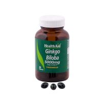 HealthAid Gingo Biloba Root Extract 5000mg 30 Capsules
