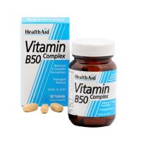 Health Aid Vitamin B50 Complex 30 ταμπλέτες