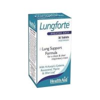 Health Aid Lungforte Breathe Easy 30 ταμπλέτες