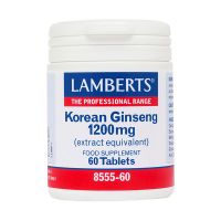 Lamberts Korean Ginseng 1200mg 60 ταμπλέτες