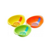 Munchkin Bowls with White Hot Indicator 3 Pack Set, 12m+