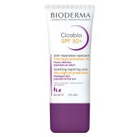 Bioderma Cicabio 50+ Spf Soothing Repairing Care Restores Relieves Purifies 30ml