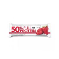 QNT 50% Full Protein Bar Ποιοτικοί Μυς Με Γεύση Exotic Strawberry 50g