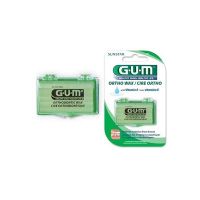 GUM Ortho Wax Ορθοδοντικό Κερί Προτεμαχισμένα Κομμάτια Χωρίς Γεύση