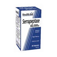 Health Aid Serrapeptase 60000IU Σερραπεπτάση Συμπλήρωμα Διατροφής 30 κάψουλες
