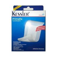 Kessler Primafix Αποστειρωμένες Αυτοκόλλητες Γάζες 5*7,2cm