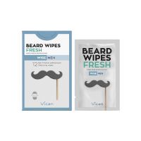 Vican Wise Men Fresh Beard Wipes 12pcs