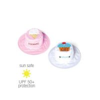 UV Sun Clothes Αντιηλιακά Ρούχα Καπέλο UPF50+ Διπλής 'Όψεως Παγωτό/Cupcake 6M- 2YRS