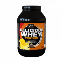 QNT Delicious Whey Protein Powder Για Μυϊκή Ανάπτυξη Με Γεύση Yoghurt Mango 2.2kg