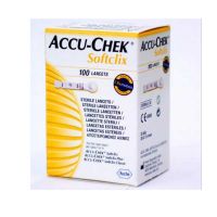 Accu-Check Softclix Σκαρφιστήρες Μέτρησης Σακχάρου 100τμχ