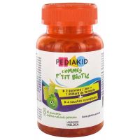 Pediakid Gommes Probiotiques Ζελεδάκια με Προβιοτικά με Γεύση Μήλο 60τμχ (138g)