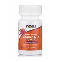 Now Highest Potency Vitamin D-3 10,000IU 120 Softgels