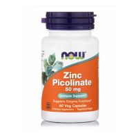 Now Zinc Picolinate 50mg 60 Veg Capsules