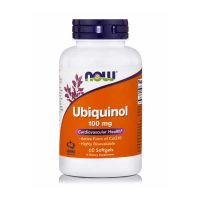 Now Ubiquinol 100mg 60 Softgels