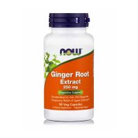 Now Ginger Root Extract 250mg 90 Veg Capsules