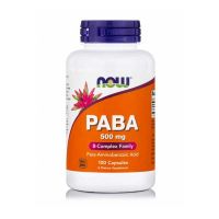 Now PABA 500mg 100 Capsules