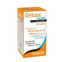 Health Aid Gericaps Active με Ginseng & Ginkgo Biloba 30 capsules