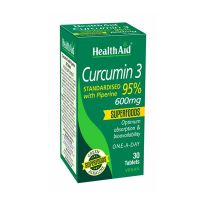 Health Aid Curcumin 3 600mg 30 ταμπλέτες