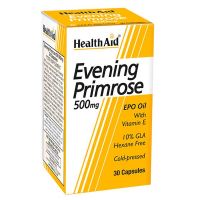 Health Aid Evening Primrose Oil 500mg + Vitamin E 30 Capsules