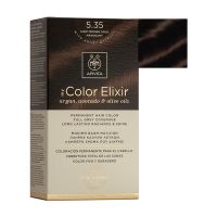 Apivita My Color Elixir Permanent Hair Color 5.35 Light Brown Gold Mahogany