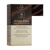 Apivita My Color Elixir Μόνιμη Βαφή Μαλλιών 5.4 Καστανό Ανοιχτό Χάλκινο