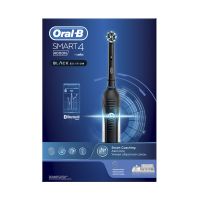 Oral-B Smart 4 4000N Black Edition Ηλεκτρική Επαναφορτιζόμενη Οδοντόβουρτσα
