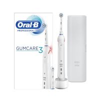 Oral-B Professional Gum Care 3 Ηλεκτρική Επαναφορτιζόμενη Οδοντόβουρτσα Για Ευαίσθητα Δόντια & Θήκη Ταξιδίου
