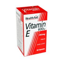 Health Aid Vitamin E 600IU 402mg 30 Κάψουλες