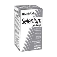Health Aid Selenium 200mcg Vegan 60 Ταμπλέτες