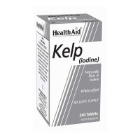 Health Aid Kelp (iodine) Φύκια Νορβηγικής Προέλευσης 240 Ταμπλέτες