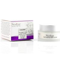 Sostar Cannabisoil Αντιγηραντική Κρέμα Νυκτός Προσώπου Με Έλαιο & Εκχύλισμα Κάνναβης 50ml